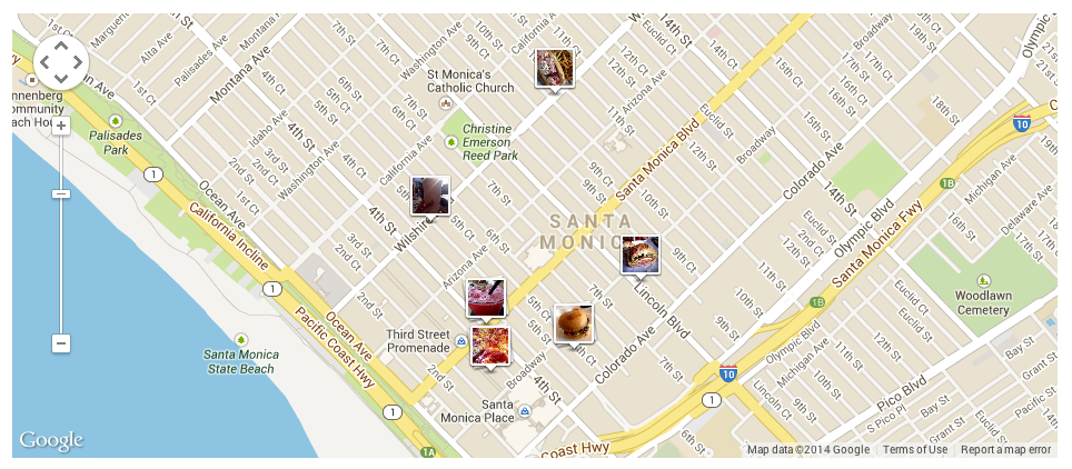 Find hotspots around your location with Foodspotting.